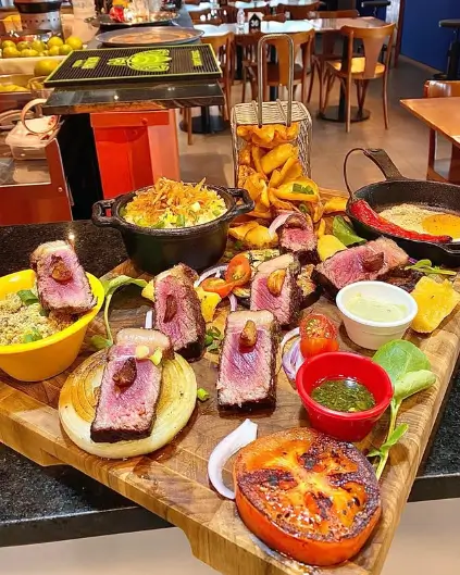 Prato especial com combinacao de sabores artesanais